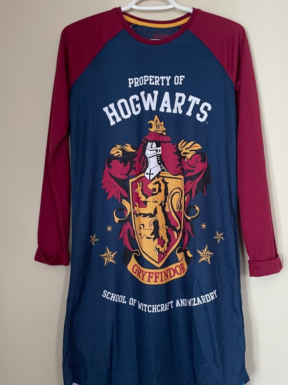 Harry Potter Hogwarts Gryffindor Nightdress